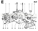 Picture of CRANKCASE/ GEAR COVER/ MOUNTS